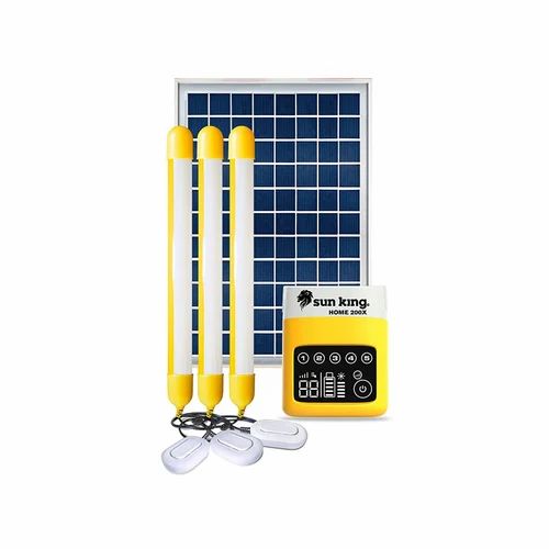 Sun King Home 200X Solar Home System with Modern Solar Lighting & Advance Battery Control Unit