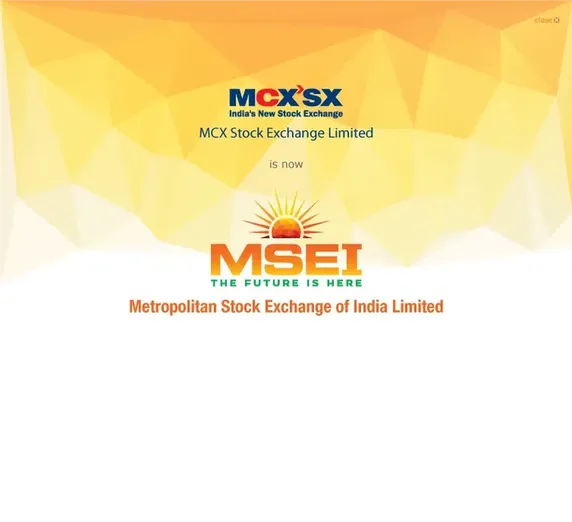 Metropolitan Stock Exchange Of India Limited logo