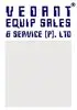 Vedant Equip Sales And Services Private Limited