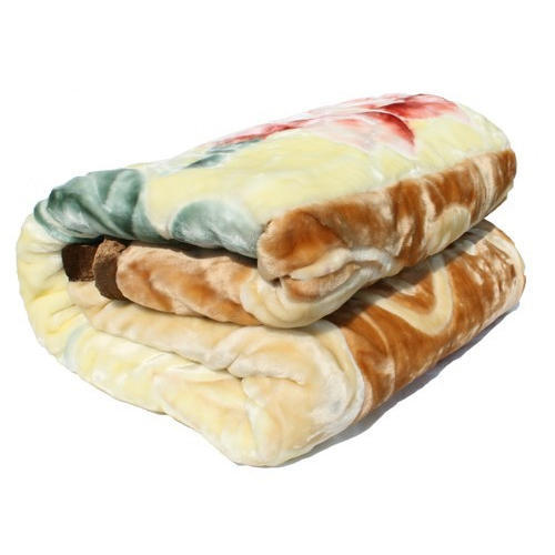 Multicolor Printed Acrylic Blanket, Size: 6*3 Feet