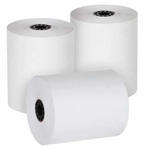 Plain 65 GSM White Thermal Paper Roll