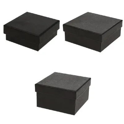 Black Mobile Packaging Box