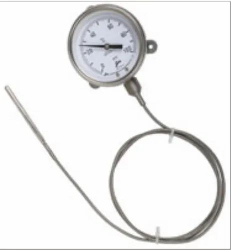 Mercury in Steel Dial Thermometer