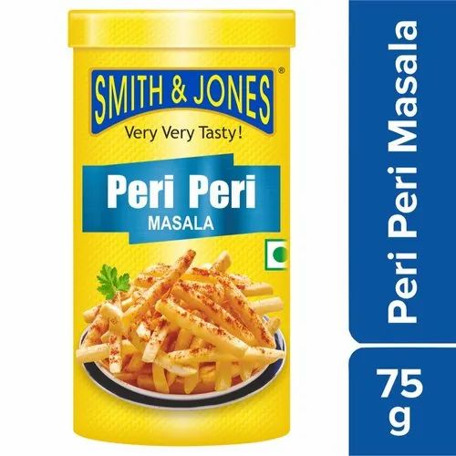 Smith & Jones 75 Gm Peri Peri Masala, Packaging Type: Bottle