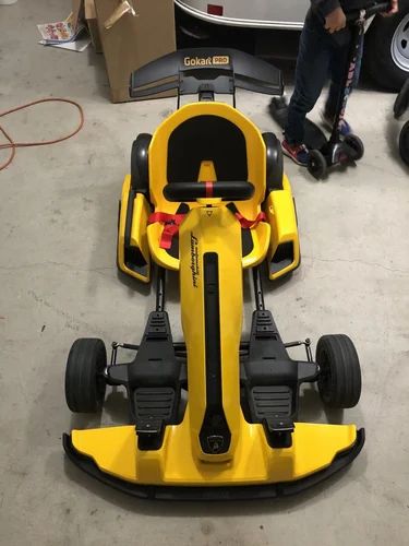 Yellow Pedal New Fits Ninebot Gokart Pro Lamborghini Edition Conversion Kit