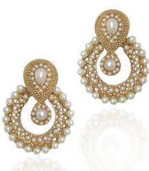 Pearl Traditional Ethnic Indian Earring