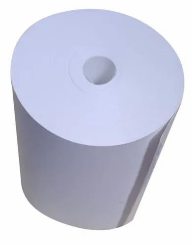 Plain White Thermal Paper Roll, GSM: 100GSM