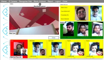 Realtime Face Recognition Solution- Artificial Intelligence - IP Cam/ WebCam Based