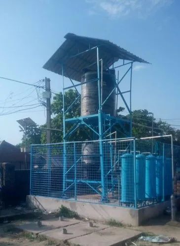 MS Galvanized & Non-galvanized Channel Guirder Structure For Water Tank