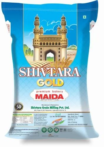 Indian Wheat Shivtara Gold Bakery Maida 50kgs