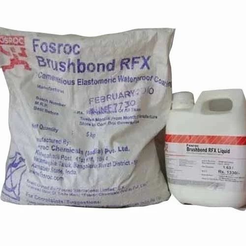 Fosroc Brushbond RFX Waterproofing Coating Water Proofing Chemicals, 5 kg