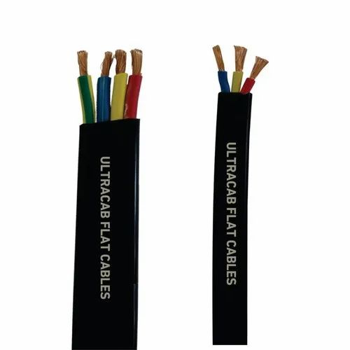 ULTRACAB No. of Cores: 3 Cores Pvc Submersible Flat Cables