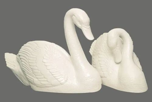 FRP Swan Pair Statue