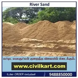 White River Sand, For Construction