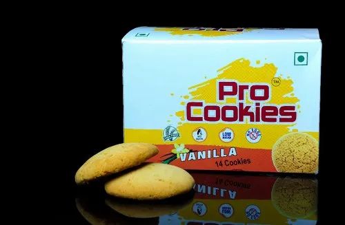 Vanilla Eggless Protein Cookies