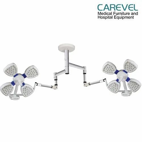 Ceiling Mounted Carevel CMS-SIGMA 4 Plus 4 LED Surgical Light, For Operation Theater