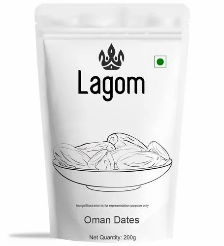 Lagom Oman Dates 200g, Packaging Type: Carton