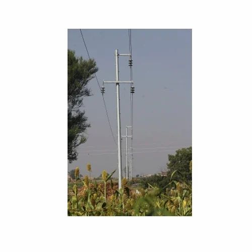 Valmont Steel Distribution Poles For Power Lines