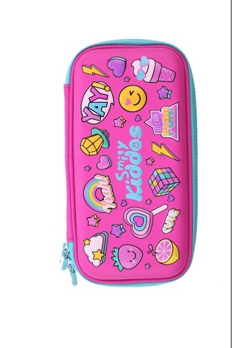 Smily kiddos Pink,Blue Fancy Pencil Case, Packaging Type: Polybag