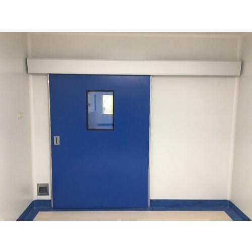 Blue Powder Coated Stainless Steel OT Door