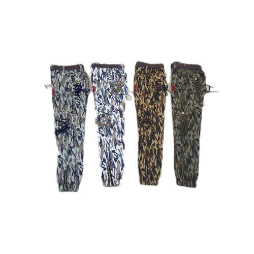 Printed Denim Boys Designer Cargo Pant