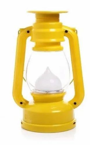 LED Yellow Solar Lantern, For Indoor