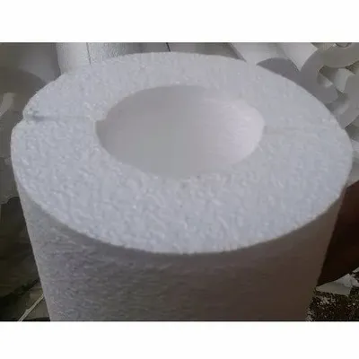 White Thermocol Pipe Section