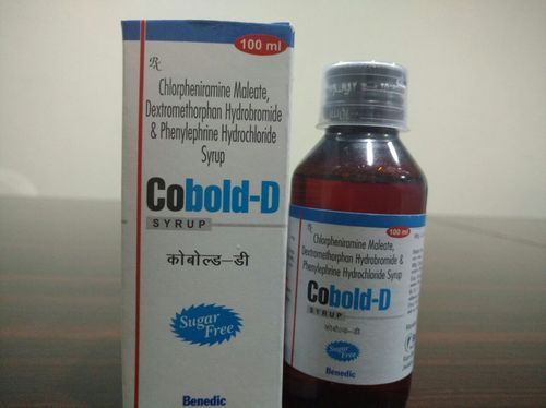 Chlorpheniramine Maleate And Dextromethorphan Hydrobromid Sy, Packaging Size: 1x100ml