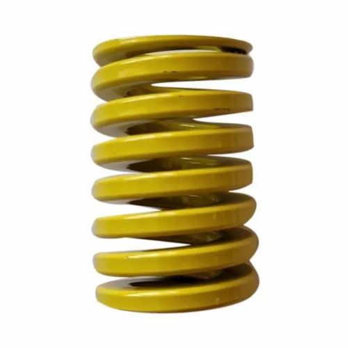 Yellow Die Spring / Coil Spring / Compression Spring / Steel Spring, Packaging Type: Box