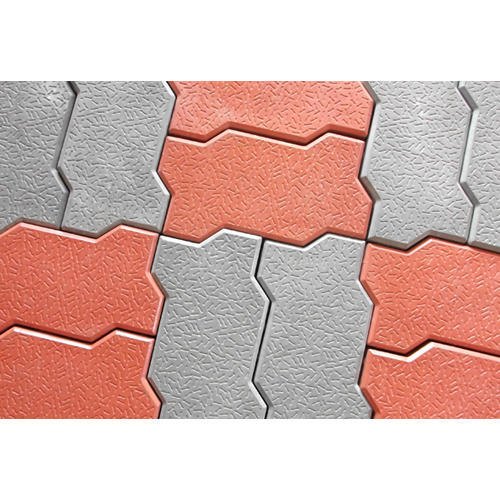 Outdoor Zigzag Paver Block, Thickness: 60 mm,80 mm