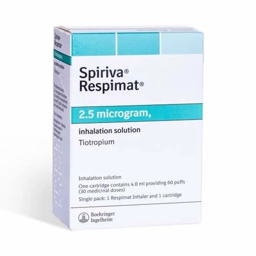 Spiriva Respimat Cipla Tiotropium Bromide Inhalation Solution, 2.5 Microgram, Prescription
