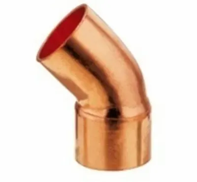 Long Radius Copper Elbow 45 Degree ( F X C ), For Air Conditioner Pipe