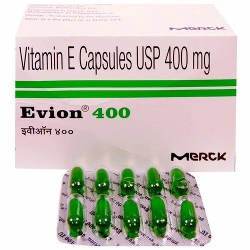 Brand: Evion Vitamin E Capsules, 1*10, 400 Mg