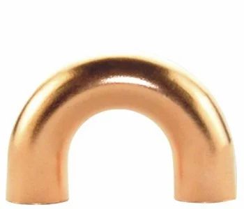 Copper 180 degree U Bend, Bend Radius: 3D