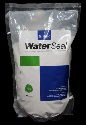 White Crystal High Performance Waterproofing Chemical, Packaging Size: 1kg, Coverage: Smooth