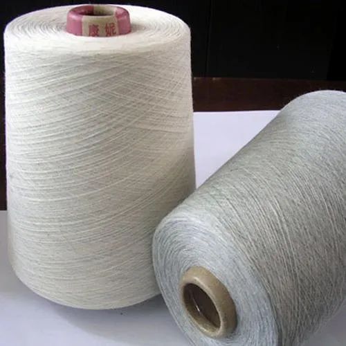 White Plain Sportking Poly-Cotton Yarns, For Textile Industry