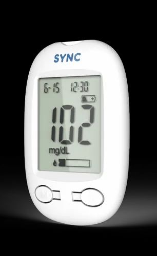 Biosense SYNC Glucometer, For Personal and hospital, 7 Days