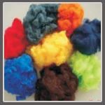 PSF Batch Dyed Shades Fibre