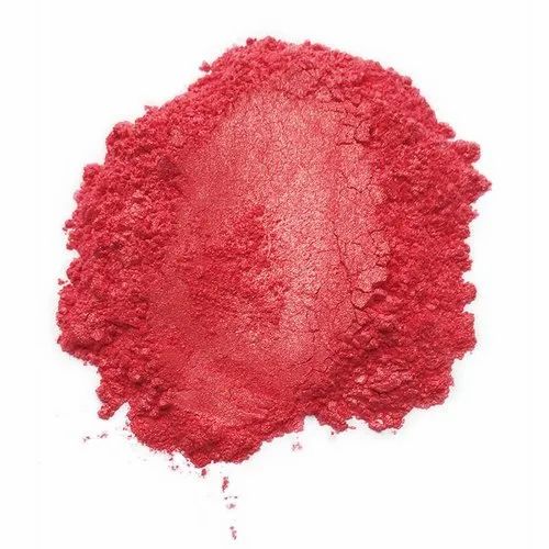 Metallic Fine Red Pearl Pigment Powder, For Deceptive, Packaging Size: 25