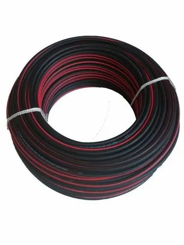 Voltage: 1100V Polycab 6sqmm Solar DC Cable, Size: 100m