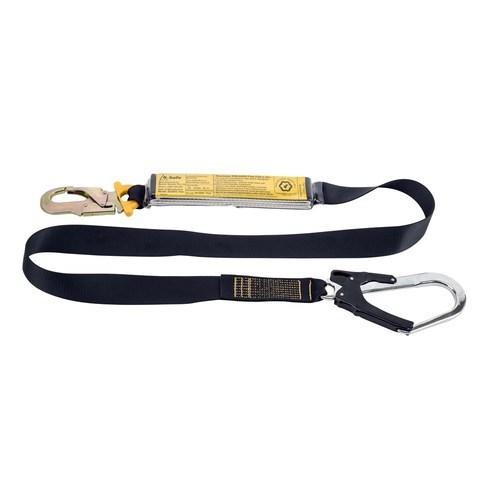 Black Nylon Webbing Lanyard