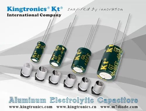 KINGTRONICS make Aluminum Electrolytic Capacitors