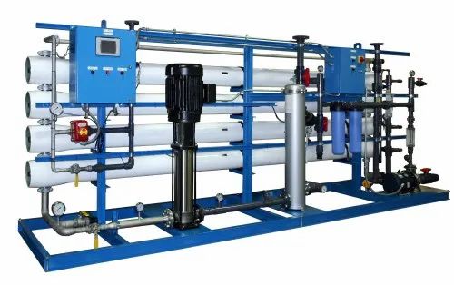 SS   Powder coating Industrial Reverse Osmosis Plant, For Water Purification, RO Capacity: 500-1000 (Liter/hour)