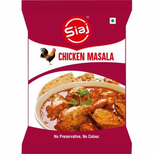 Siaj Chicken Masala, Packaging Size: 8gm, Packaging Type: Packets