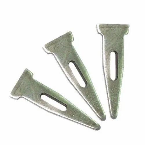 Silver Hot Dipped Galvanized Mild Steel Wedge Pin