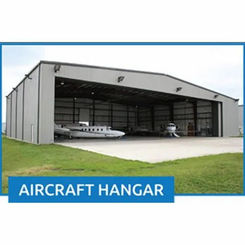 Prefab Steel Aircraft Hanger Pre Engineered Building