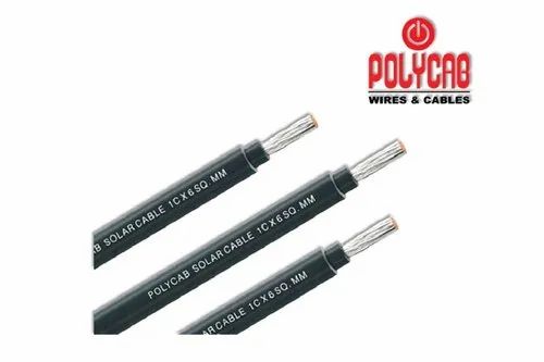 Voltage: Dc 1000 V Polycab 4 Sq Mm Solar Cable, Temperature Range: 120 Degree Celcious