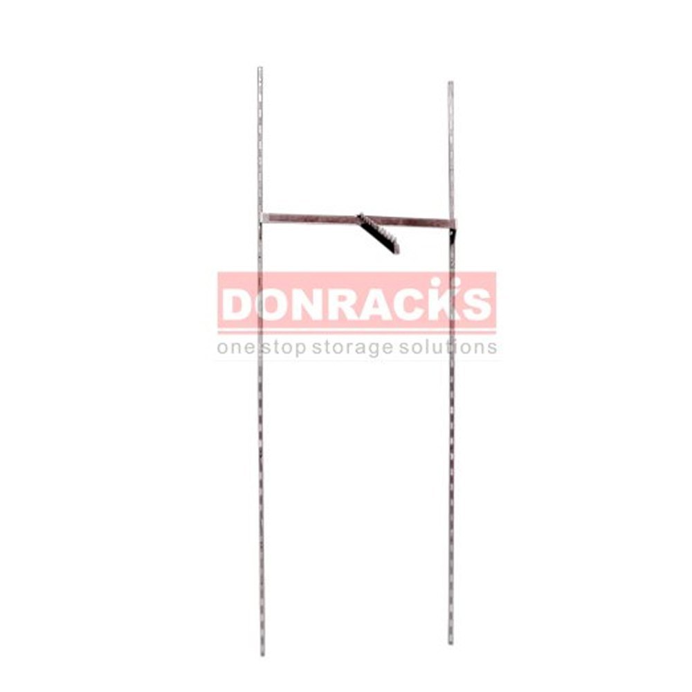 Donracks Silver Single Way Garment Display Hanger, For Showroom