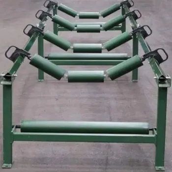 MS 3-4 Feet Garland Carrying Idler Roller Conveyor, Capacity: 1-50 kg per feet, Roller Diameter: 120 Mm