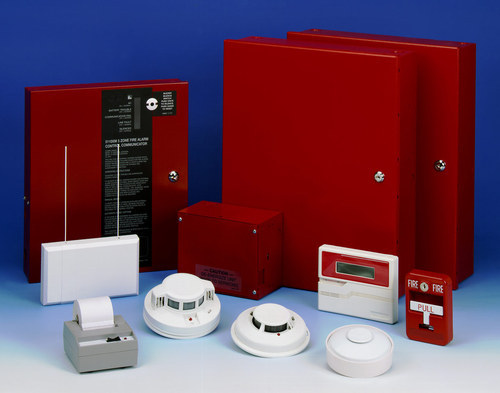 Control Panel Red Fire Alarm System (Addressable & Conventional)